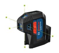 Bosch GPL 5 G Niveau à point 30 m 500-540 nm (< 10mW)