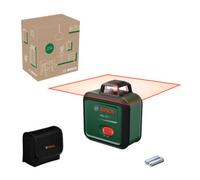 Laser de nivellement PLL 360-1 Bosch (laser plan 360° auto-nivelé, précision ±0,4 mm/m, portée 12 m, mode incliné pour pente, dans boîte en carton commerce en ligne)