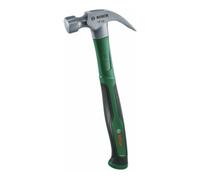 Bosch Marteau arrache-clou 450 g – surface frappe extra-large, acier carbure dur, manche Softgrip
