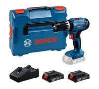 Bosch Bosch Perceuse-visseuse à percussion sans fil GSB 18V-25, 2 x batterie GBA 18V 2.0Ah dans L-BOXX Quantité:1