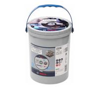 Bosch Disques à tronçonner PRO Inox & métal 125 x 1,6 x 22,23 mm - Lot de 100 (2608626114)