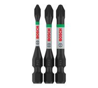 BOSCH Embouts PRO PZ Impact, PZ1, PZ2, PZ3, 55 mm, 3 pieces 2608521U57