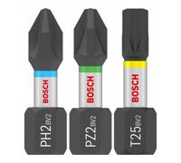 Bosch Bosch PRO Set de Embouts Impact, 25 mm, Présentoir, 10 x 25 pcs Quantité:1