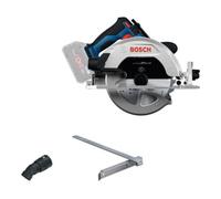 Bosch PRO 18V System Scie circulaire sans-fil GKS18V-68-2 (avec guide d’onglet, lame de scie)