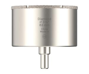 Bosch Bosch Scie-cloche pour carrelage avec porte-outil, 83 × 40 mm Quantité:1