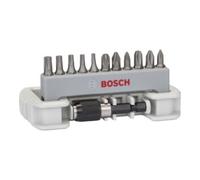 Bosch Jeu d'embouts de tournevis 2607017578 - 11 pièces PH/PZ/T extra durs