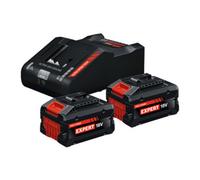 Bosch Bosch Set de démarrage Batterie/Chargeur 2x EXBA18V-80 + EXAL18V-160; C Quantité:1