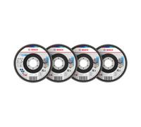 Bosch Bosch Set de disques abrasifs à lamelles X451, 115 × 22,23 mm, K40/K60/K80/K120, Z29, 15 pcs Quantité:1