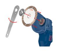 Bosch Bosch Set de disques abrasifs en éventail X451, 115 × 22,23 mm, K40/K60/K80/K120, Z27, 60 pcs Quantité:1