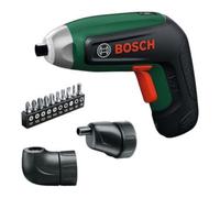 Bosch Visseuse sans fil IXO 8 – adaptateurs d'angle et excentré, jeu de 10 embouts, batterie, boîte