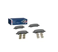 Bosch BP1020 - Plaquettes de Frein Arrière pour Voiture - Qualité Bosch - Réduction du Bruit et de la Poussière - Certifié ECE-R90 - Sans Cuivre - Jeu de 4 Plaquettes - Avec Accessoires
