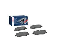 Bosch BP1031 - Plaquettes de Frein Avant pour Voiture - Qualité Bosch - Réduction du Bruit et de la Poussière - Certifié ECE-R90 - Sans Cuivre - Jeu de 4 Plaquettes - Avec Accessoires