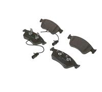 Bosch BP1111 - Plaquettes de Frein Avant pour Voiture - Qualité Bosch - Réduction du Bruit et de la Poussière - Certifié ECE-R90 - Sans Cuivre - Jeu de 4 Plaquettes