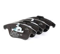 Bosch BP1118 - Plaquettes de Frein Avant pour Voiture - Qualité Bosch - Réduction du Bruit et de la Poussière - Certifié ECE-R90 - Sans Cuivre - Jeu de 4 Plaquettes