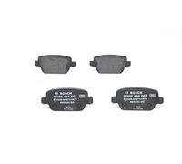 Bosch Plaquettes frein arrière BP1119 – Sans cuivre, ECE-R90, Anti-bruit/poussière – Jeu de 4