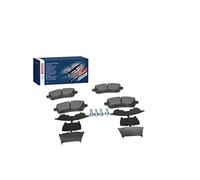 Bosch BP1137 - Plaquettes de Frein Avant pour Voiture - Qualité Bosch - Réduction du Bruit et de la Poussière - Certifié ECE-R90 - Sans Cuivre - Jeu de 4 Plaquettes - Avec Accessoires