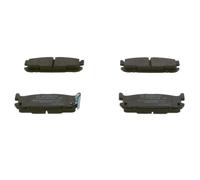 Bosch BP1161 - Plaquettes de Frein Arrière pour Voiture - Qualité Bosch - Réduction du Bruit et de la Poussière - Certifié ECE-R90 - Sans Cuivre - Jeu de 4 Plaquettes