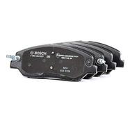 BOSCH - Jeu de 4 plaquettes de frein 0 986 494 227 - Réf. 0986494227
