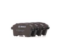 Bosch Plaquettes de frein BP1222 Avant - ECE-R90, sans cuivre, jeu de 4 avec accessoires