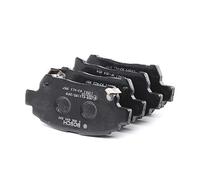 Bosch BP1223 - Plaquettes de Frein Avant pour Voiture - Qualité Bosch - Réduction du Bruit et de la Poussière - Certifié ECE-R90 - Sans Cuivre - Jeu de 4 Plaquettes