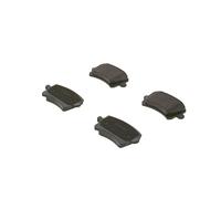 Bosch Plaquettes de frein arrière BP1252 – Jeu de 4 – ECE‑R90, sans cuivre, anti‑bruit