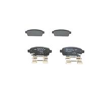 Bosch BP1357 - Plaquettes de Frein Arrière pour Voiture - Qualité Bosch - Réduction du Bruit et de la Poussière - Certifié ECE-R90 - Sans Cuivre - Jeu de 4 Plaquettes