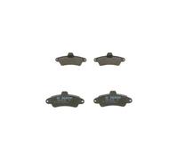 Bosch BP136 Plaquettes de frein - Essieu arrière - certification ECE-R90 - 1 jeu de 4 plaquettes