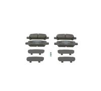 Bosch BP1367 Plaquettes de frein - Essieu arrière - certification ECE-R90-1 jeu de 4 plaquettes