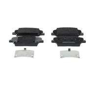 Bosch BP1666 Plaquettes de frein - Essieu avant - certification ECE-R90 - 1 jeu de 4 plaquettes