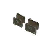 Bosch BP1703 - Plaquettes de Frein Arrière pour Voiture - Qualité Bosch - Réduction du Bruit et de la Poussière - Certifié ECE-R90 - Sans Cuivre - Jeu de 4 Plaquettes