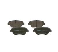 Bosch BP1898 - Plaquettes de Frein Avant pour Voiture - Qualité Bosch - Réduction du Bruit et de la Poussière - Certifié ECE-R90 - Sans Cuivre - Jeu de 4 Plaquettes