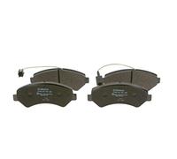 Bosch BP1973 - Plaquettes de Frein Avant pour Voiture - Qualité Bosch - Réduction du Bruit et de la Poussière - Certifié ECE-R90 - Sans Cuivre - Jeu de 4 Plaquettes - Avec Accessoires