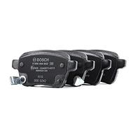 Bosch BP1976 - Plaquettes de Frein Arrière pour Voiture - Qualité Bosch - Réduction du Bruit et de la Poussière - Certifié ECE-R90 - Sans Cuivre - Jeu de 4 Plaquettes