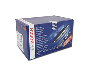 Bosch BP2139 - Plaquettes de Frein Avant pour Voiture - Qualité Bosch - Réduction du Bruit et de la Poussière - Certifié ECE-R90 - Sans Cuivre - Jeu de 4 Plaquettes