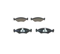 Bosch BP231 Plaquettes de frein - Essieu avant - certification ECE-R90-1 jeu de 4 plaquettes