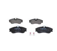 Bosch BP329 - Plaquettes de Frein Avant pour Voiture - Qualité Bosch - Réduction du Bruit et de la Poussière - Certifié ECE-R90 - Sans Cuivre - Jeu de 4 Plaquettes - Avec Accessoires