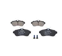 Bosch BP354 - Plaquettes de Frein Avant pour Voiture - Qualité Bosch - Réduction du Bruit et de la Poussière - Certifié ECE-R90 - Sans Cuivre - Jeu de 4 Plaquettes - Avec Accessoires