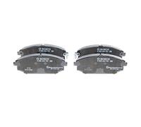 Bosch BP438 - Plaquettes de Frein Avant pour Voiture - Qualité Bosch - Réduction du Bruit et de la Poussière - Certifié ECE-R90 - Sans Cuivre - Jeu de 4 Plaquettes