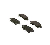 Bosch BP445 - Plaquettes de Frein Avant pour Voiture - Qualité Bosch - Réduction du Bruit et de la Poussière - Certifié ECE-R90 - Sans Cuivre - Jeu de 4 Plaquettes