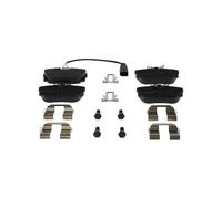 Bosch BP457 - Plaquettes de Frein Arrière pour Voiture - Qualité Bosch - Réduction du Bruit et de la Poussière - Certifié ECE-R90 - Sans Cuivre - Jeu de 4 Plaquettes - Avec Accessoires
