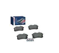 Bosch BP460 Plaquettes de frein - Essieu arrière - certification ECE-R90 - 1 jeu de 4 plaquettes, TU, Bleu