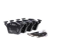 Bosch BP489 - Plaquettes de Frein Arrière pour Voiture - Qualité Bosch - Réduction du Bruit et de la Poussière - Certifié ECE-R90 - Sans Cuivre - Jeu de 4 Plaquettes