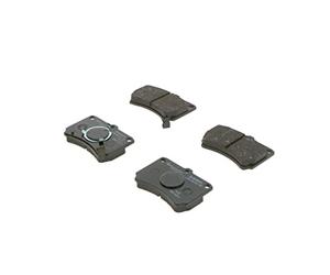 Bosch BP497 - Plaquettes de Frein Avant pour Voiture - Qualité Bosch - Réduction du Bruit et de la Poussière - Certifié ECE-R90 - Sans Cuivre - Jeu de 4 Plaquettes