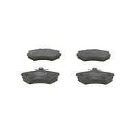 Bosch BP513 - Plaquettes de Frein Avant pour Voiture - Qualité Bosch - Réduction du Bruit et de la Poussière - Certifié ECE-R90 - Sans Cuivre - Jeu de 4 Plaquettes - Avec Accessoires