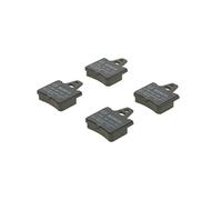 Bosch BP527 - Plaquettes de Frein Arrière pour Voiture - Qualité Bosch - Réduction du Bruit et de la Poussière - Certifié ECE-R90 - Sans Cuivre - Jeu de 4 Plaquettes