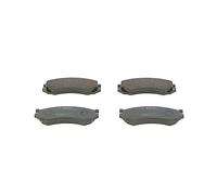 Bosch BP550 - Plaquettes de Frein Avant pour Voiture - Qualité Bosch - Réduction du Bruit et de la Poussière - Certifié ECE-R90 - Sans Cuivre - Jeu de 4 Plaquettes