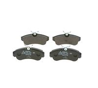 Bosch BP596 Plaquettes de frein - Essieu avant - certification ECE-R90 - 1 jeu de 4 plaquettes
