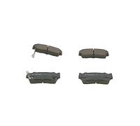Bosch BP604 - Plaquettes de Frein Avant pour Voiture - Qualité Bosch - Réduction du Bruit et de la Poussière - Certifié ECE-R90 - Sans Cuivre - Jeu de 4 Plaquettes