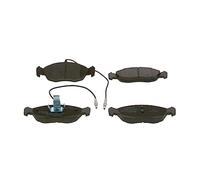 Bosch BP612 - Plaquettes de Frein Avant pour Voiture - Qualité Bosch - Réduction du Bruit et de la Poussière - Certifié ECE-R90 - Sans Cuivre - Jeu de 4 Plaquettes