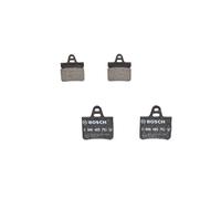 BOSCH - Jeu de 4 plaquettes de frein 0 986 465 751 - Réf. 0986465751